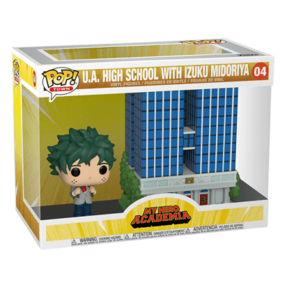 My Hero Academia POP! Town Vinyl Figure U.A. High School w/Deku in Uniform 9 cm