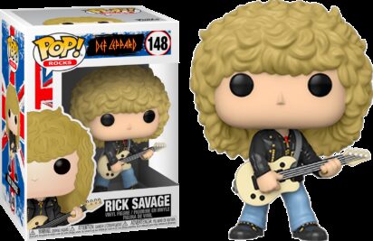 Def Leppard POP! Rocks Vinyl Figure Rick Savage 9 cm