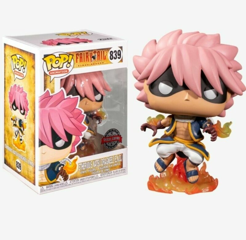 Fairy Tail POP! Vinyl Figure Etherious Natsu Dragneel Limited