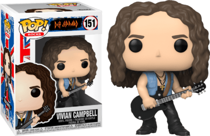 Def Leppard POP! Rocks Vinyl Figure Steve Clark 9 cm