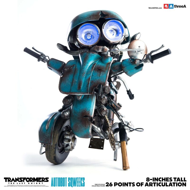 Transformers The Last Knight Action Figure 1/6 Autobot Sqweeks 20 cm - immagine 2