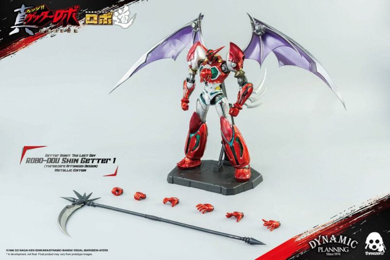 Getter Robot: The Last Day Robo-Dou Action Figure Shin Getter 1 Metallic Edition 23 cm - immagine 2