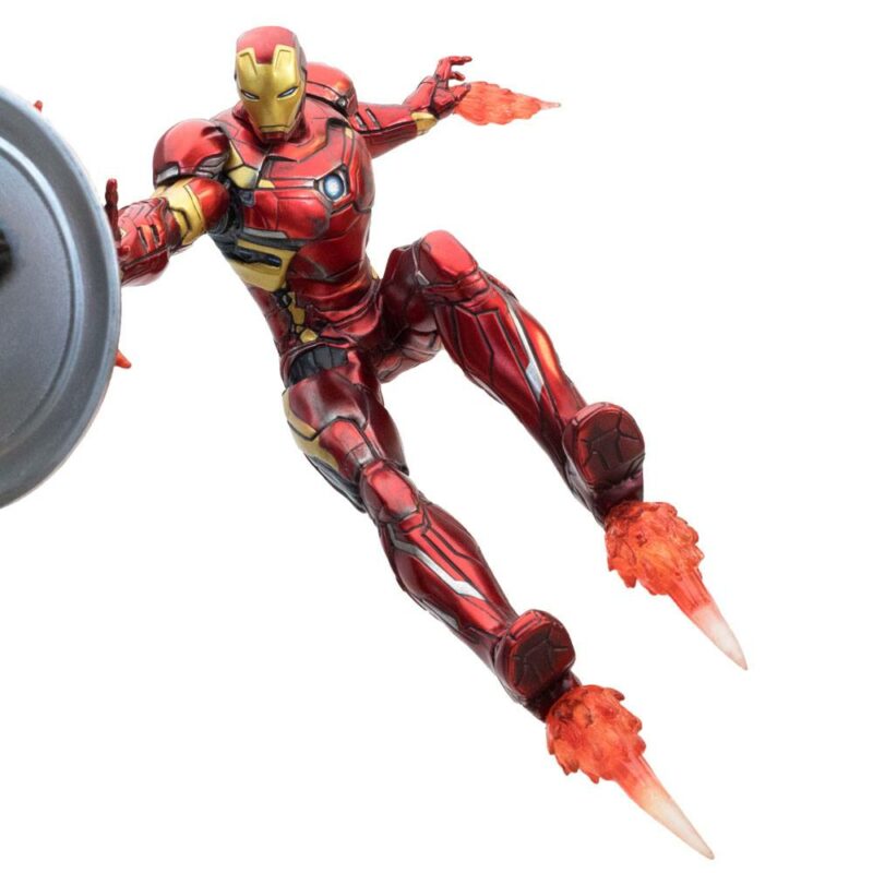 Captain America Civil War Premium Motion Statue Captain America vs Iron Man 43 cm - immagine 3