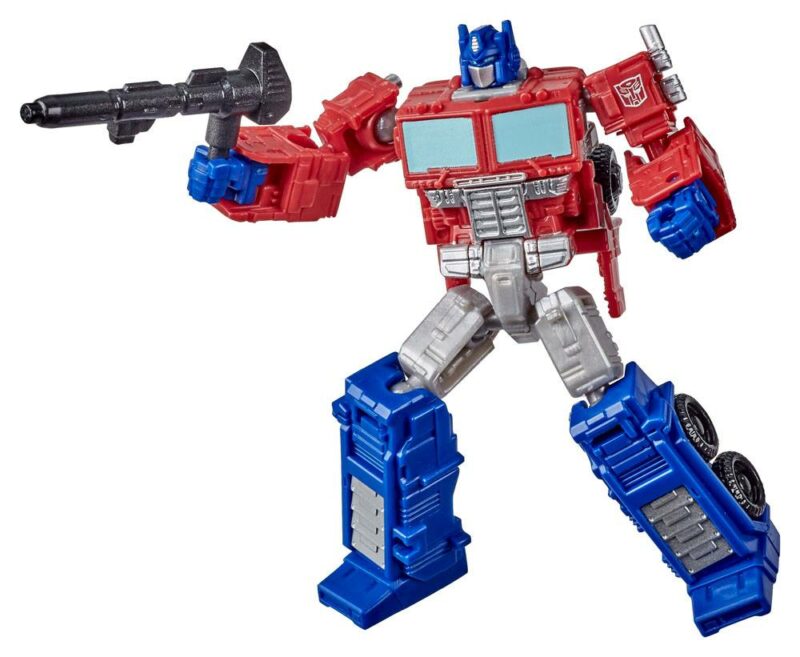 Transformers Generations War for Cybertron: Kingdom Core Class 2021 W1 Action Figure Optimus Prime 9 cm - immagine 2