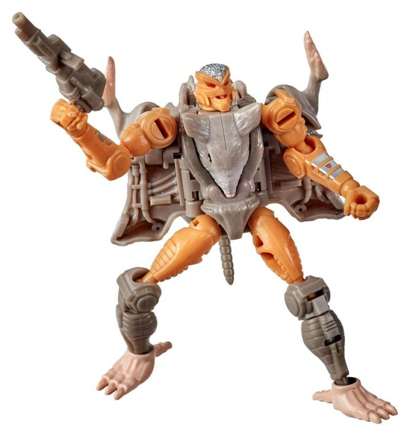 Transformers Generations War for Cybertron: Kingdom Core Class 2021 W1 Action Figure Rattrap 9 cm - immagine 2