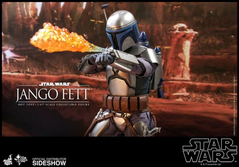 Star Wars Episode II Movie Masterpiece Action Figure 1/6 Jango Fett 30 cm - immagine 3