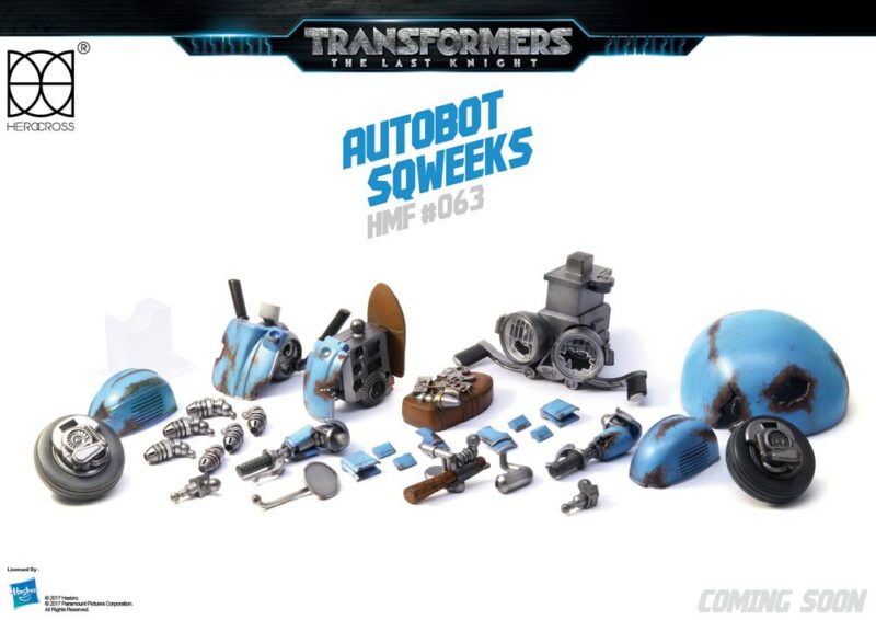 Transformers The Last Knight Hybrid Metal Action Figure Sqweeks 14 cm - immagine 2