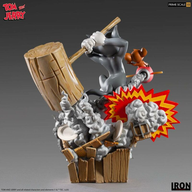 Tom & Jerry Prime Scale Statue 1/3 Tom & Jerry 21 cm - immagine 2