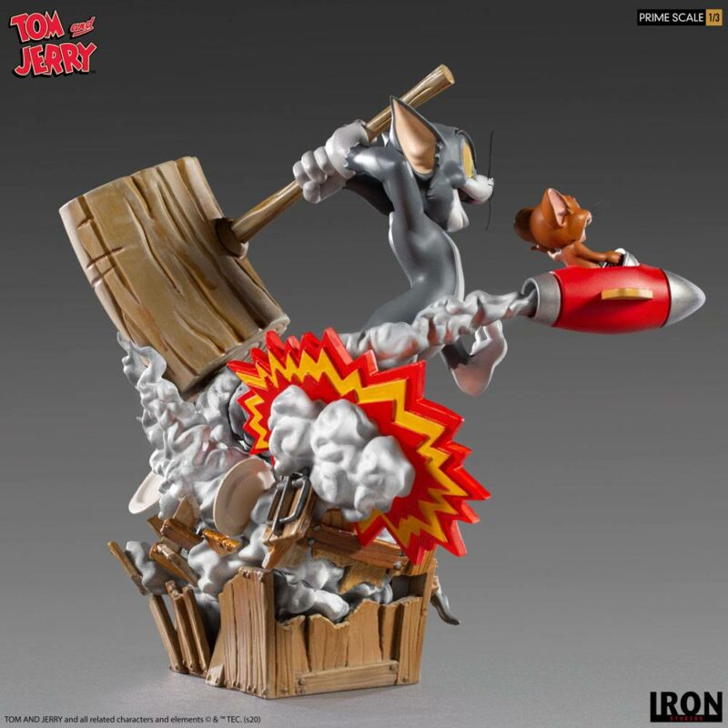 Tom & Jerry Prime Scale Statue 1/3 Tom & Jerry 21 cm - immagine 3