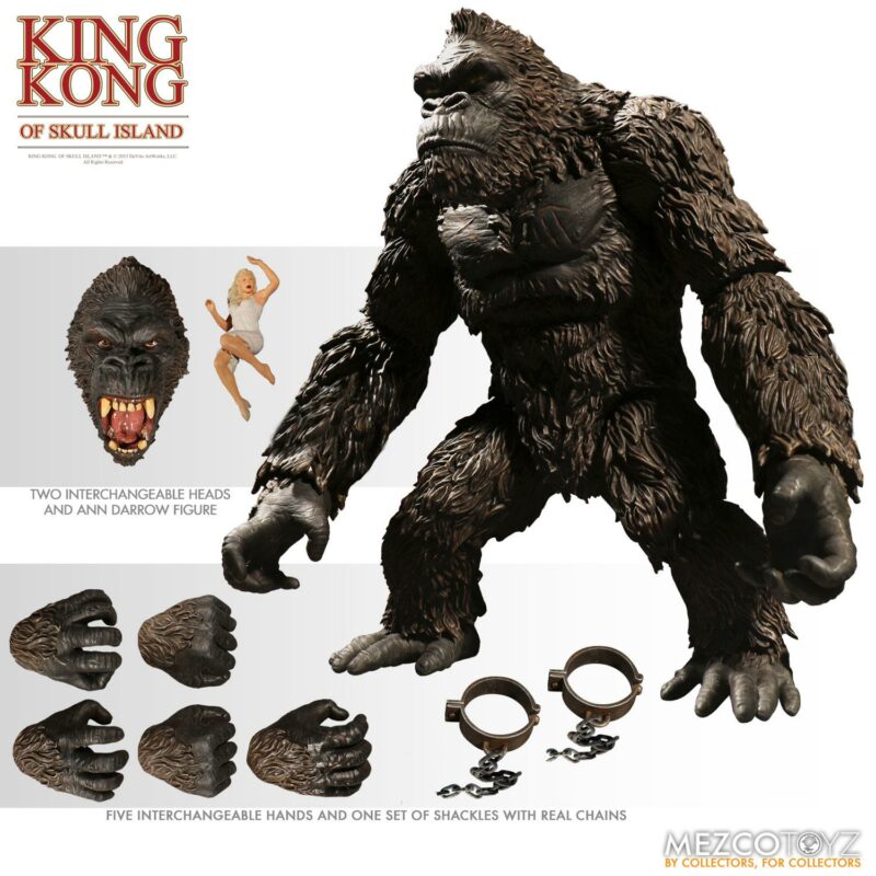 King Kong Action Figure King Kong of Skull Island 18 cm - immagine 3