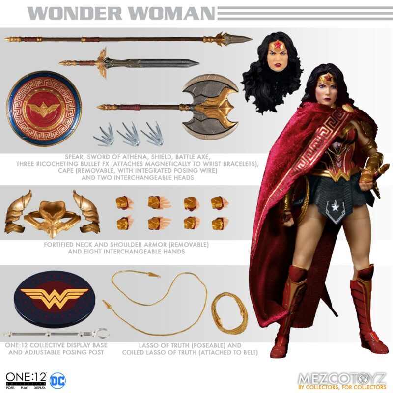 DC Comics Action Figure 1/12 Wonder Woman 17 cm - immagine 3