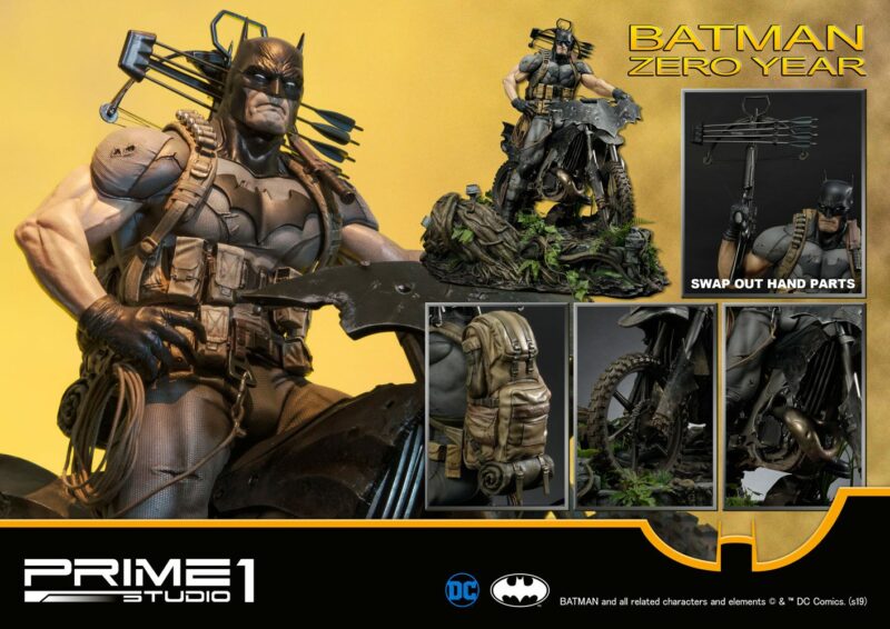 DC Comics Statue Batman Zero Year 64 cm - immagine 4