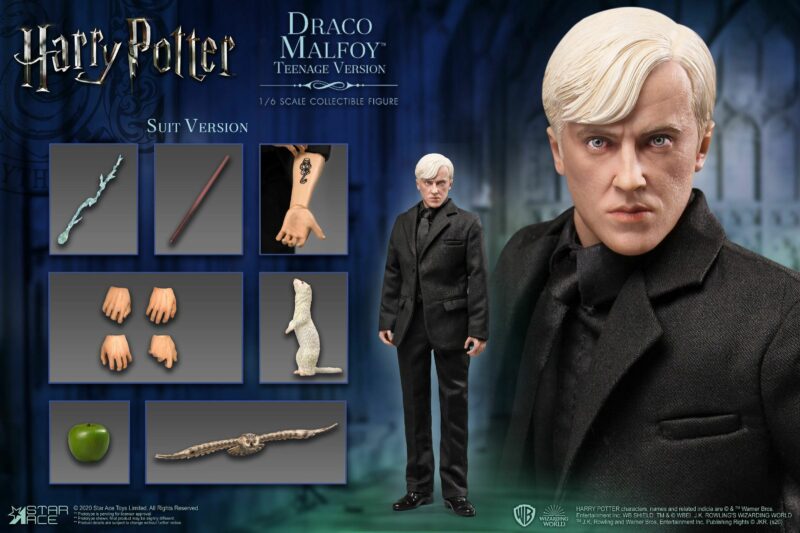 Harry Potter My Favourite Movie Action Figure 1/6 Draco Malfoy Teenager Suit Version 26 cm - immagine 2