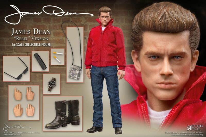 James Dean Action Figure 1/6 James Dean Rebel Ver. 30 cm - immagine 2