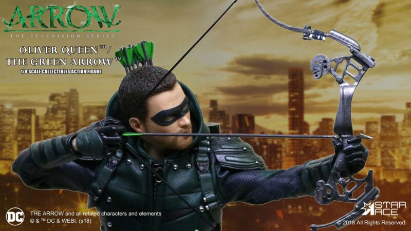 Arrow Real Master Series Action Figure 1/8 Green Arrow Deluxe Version 23 cm