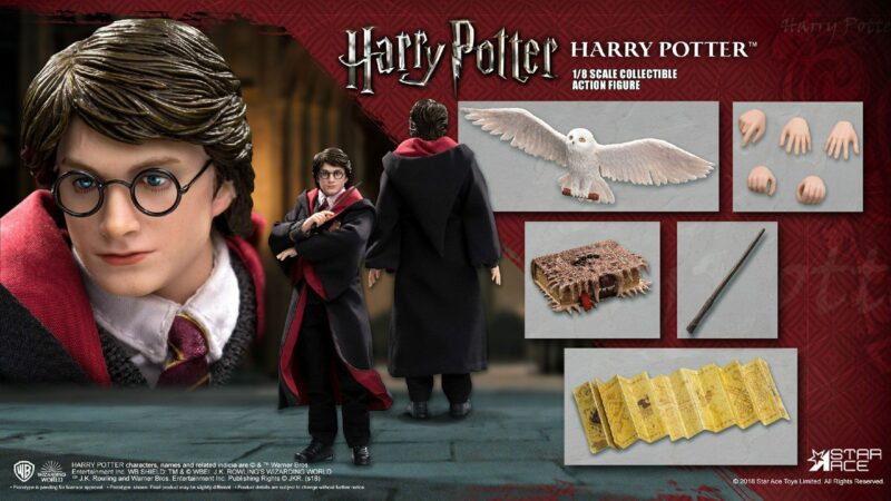 Harry Potter Real Master Series Action Figure 1/8 Harry Potter 2.0 Uniform Ver. 23 cm - immagine 3