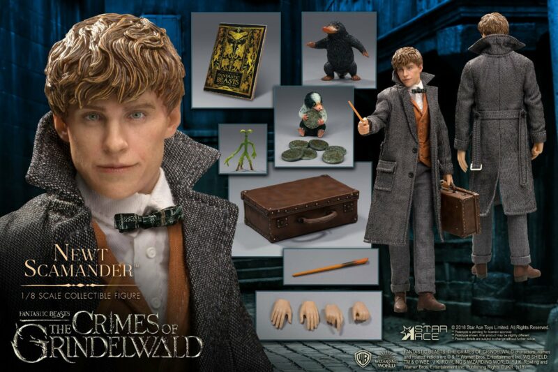 Fantastic Beasts 2 Real Master Series Action Figure 1/8 Newt Scamander 23 cm