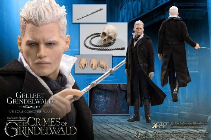 Fantastic Beasts 2 Real Master Series Action Figure 1/8 Gellert Grindelwald 23 cm - immagine 3
