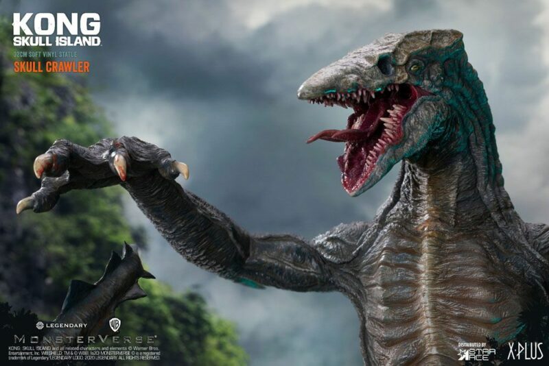 Kong Skull Island Deform Real Series Statue Skull Crawler 32 cm - immagine 3
