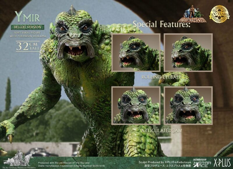 20 Million Miles to Earth Soft Vinyl Statue Ray Harryhausens Ymir Deluxe Version 32 cm - immagine 2