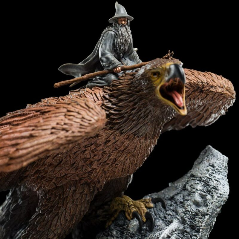 Lord of the Rings Statue Gandalf on Gwaihir 15 cm - immagine 3
