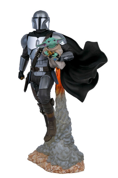 STAR WARS MILESTONES MANDALORIAN & CHILD STATUE