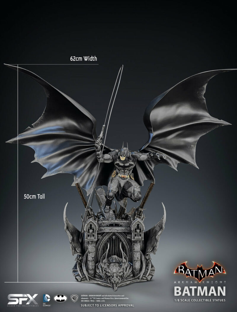 ARKHAM KNIGHT BATMAN 1/8 STATUE - immagine 2