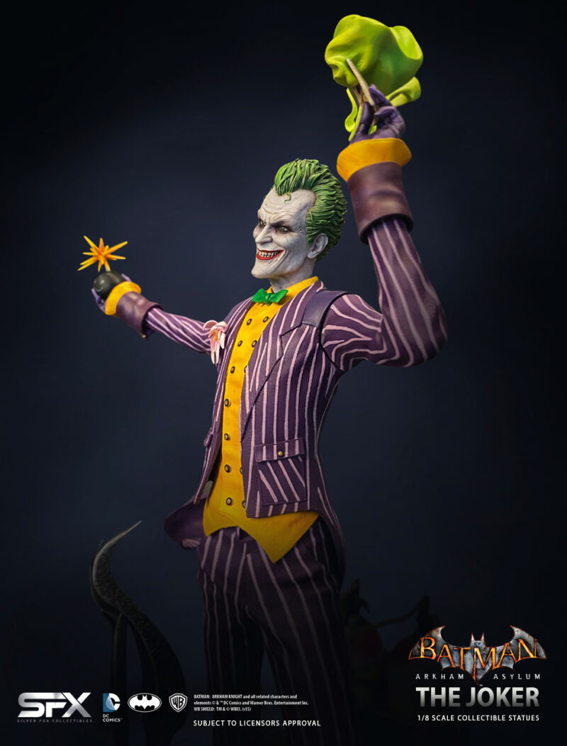 ARKHAM KNIGHT JOKER 1/8 STATUE - immagine 3