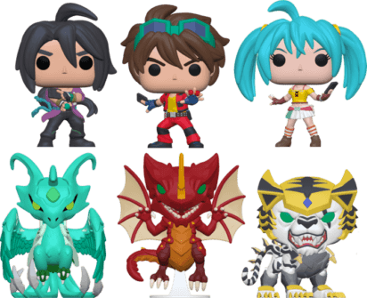 Bakugan - Battle Brawlers Pop! Vinyl Bundle (Set of 6)