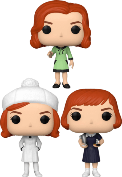 The Queen’s Gambit - Checkmate Pop! Vinyl Bundle (Set of 3)