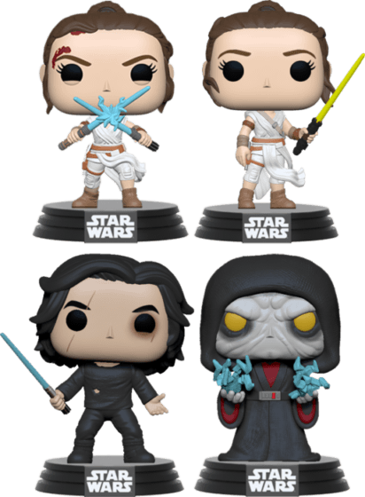 Star Wars Episode IX: The Rise Of Skywalker - Palpatine Returns Pop! Vinyl Bundle (Set of 4)