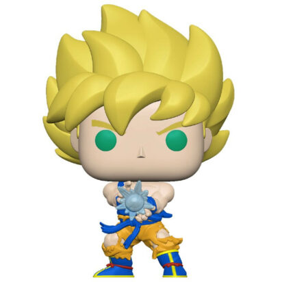 Dragon Ball Z POP! Animation Vinyl Figure Super Sayan Goku with Kamehameha Wave 9 cm