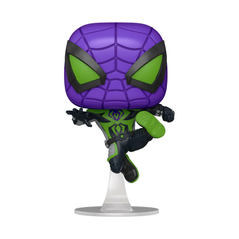 Marvel's Spider-Man POP! Games Vinyl Figure Miles Morales in Purple Suit 9 cm