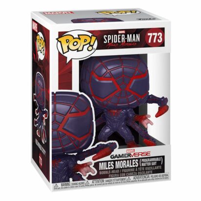 Marvel's Spider-Man POP! Games Vinyl Figure Miles Morales in Programmable Matter Suit 9 cm