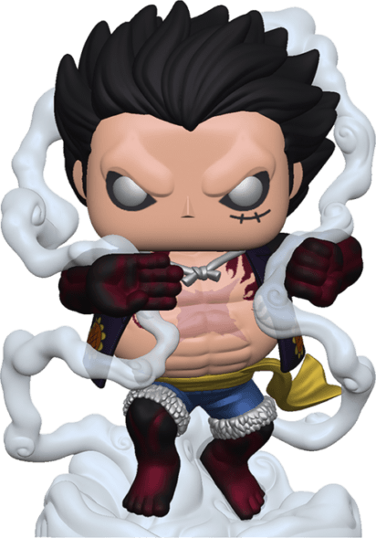 One Piece POP! Animation Vinyl Figure Monkey D. Luffy Gear Fourth Metallic Limited 9 cm