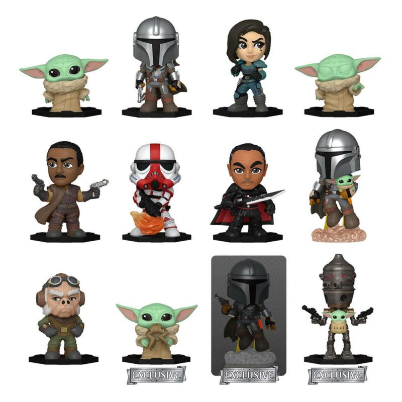 Star Wars: The Mandalorian Mystery Mini Figures 5 cm Display Specialty Series (12)