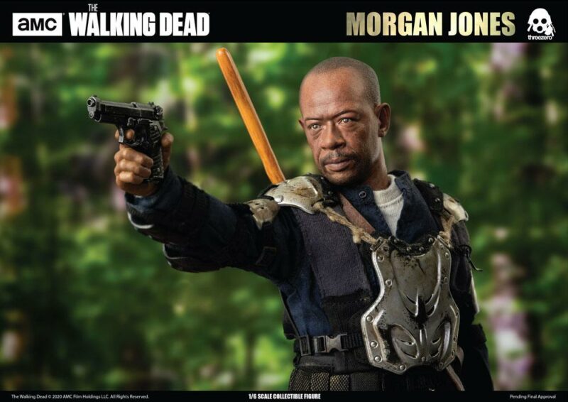 The Walking Dead Action Figure 1/6 Morgan Jones 30 cm - immagine 3