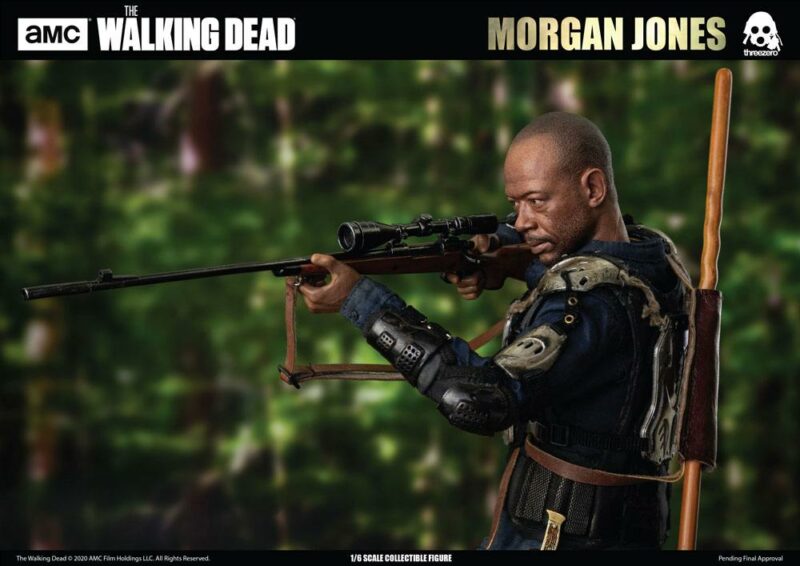 The Walking Dead Action Figure 1/6 Morgan Jones 30 cm - immagine 4