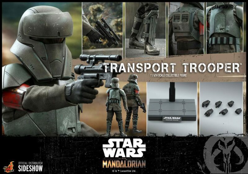 Star Wars The Mandalorian Action Figure 1/6 Transport Trooper 31 cm - immagine 4