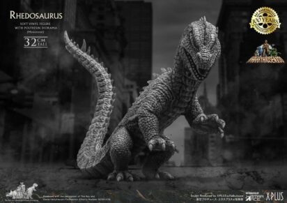 The Beast from 20,000 Fathoms Soft Vinyl Statue Ray Harryhausens Rhedosaurus Monotone 32 cm