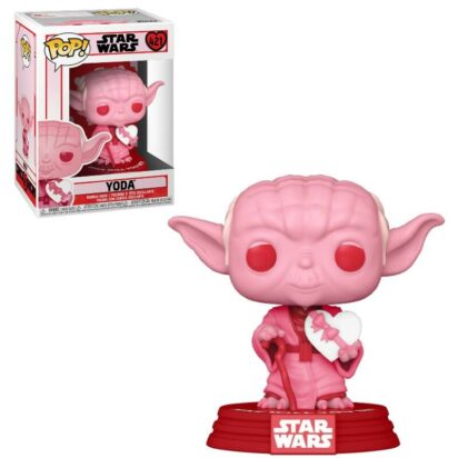 Star Wars Valentines POP! Star Wars Vinyl Figure Yoda w/Heart 9 cm