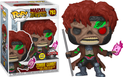 Marvel Zombies POP! Vinyl Figure Zombie Gambit Glow in the Dark Limited 9 cm