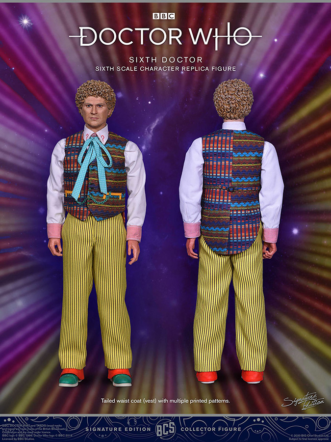 Doctor Who Collector Figure Series Action Figure 1/6 6th Doctor (Colin Baker) Limited Edition 30 cm - immagine 3