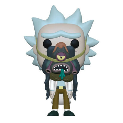Rick & Morty POP! Animation Vinyl Figure Rick w/ Glorzo 9 cm