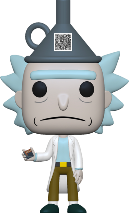Rick & Morty POP! Animation Vinyl Figure Rick with Funnel Hat Limited 9 cm