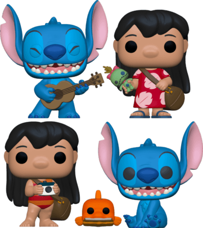 Lilo & Stitch - A Rather Pudgy Pop! Vinyl Bundle (Set of 4)