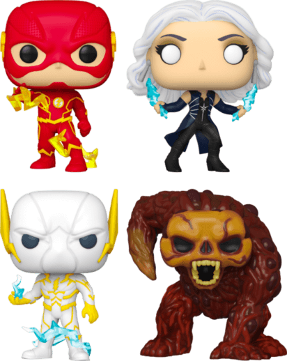 The Flash (2014) - For The Love of Godspeed Pop! Vinyl Bundle (Set of 4)