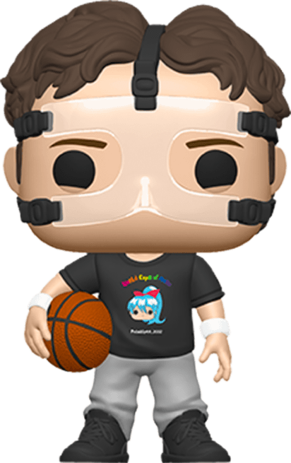 The Office US POP! TV Vinyl Figure Dwight Schrute Basketball Limited 9 cm