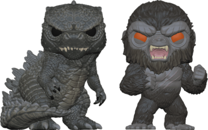 Godzilla Vs Kong POP! Movies 2-pack Vinyl Figures Kong & Godzilla Limited 9 cm