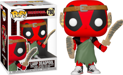 Marvel Deadpool 30th Anniversary POP! Vinyl Figure Larp Deadpool 9 cm